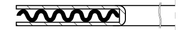 Deutsch: Abbildung zeigt Zeichnung als Wellringdichtung English: Figure displays drawing of a corrugated metal gaskets