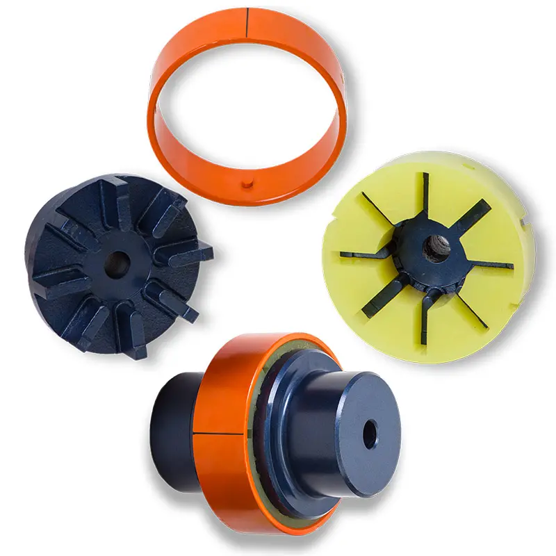 Deutsch: Abbildung zeigt eine demontierte iFs-Kupplung, durch das einfache System kann eine schnelle und kostengünstige Montage erfolgen. Englisch: The picture displays a iFs-clutch, the simple system provides a fast and cost efficient assembly.