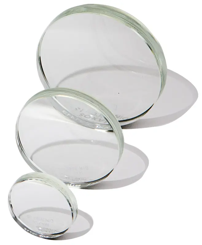 Deutsch: Abbildung zeigt kreisrunde Schaugläser English: Picture displays inspection glass in a round shape