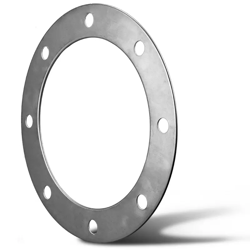 Deutsch: Abbildung zeigt eine Chrom-Nickel-Stahl-Dichtungen aus 1.4301 mit innenliegender Hochtemperaturkeramik English: Figure shows a chrome-nickel-steel gasket made of 1.4301 with internal high-temperature ceramics