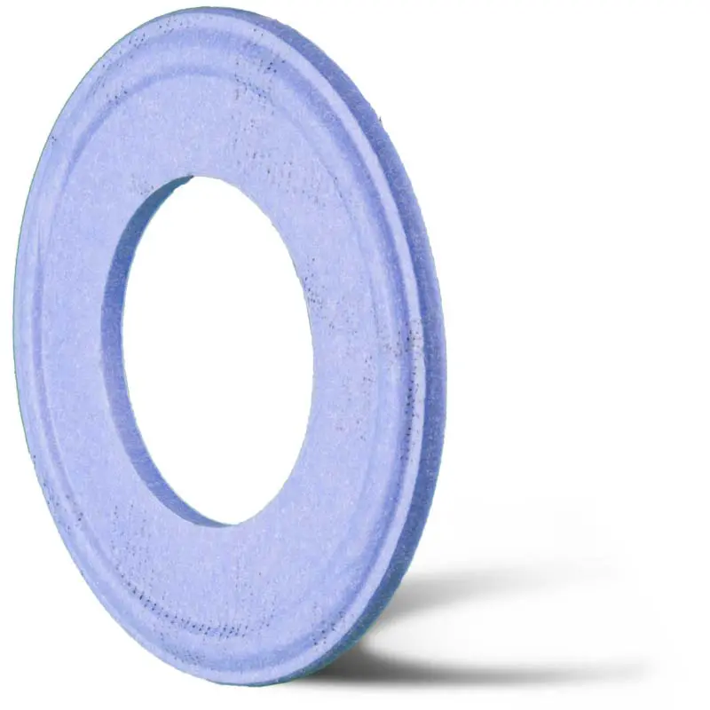 Deutsch: Clamp-Dichtung gefertigt aus GYLON® Style 3504 PTFE für Hygieneanwendungen und Aseptik-Verbindungen. Ideale Abdichtung für Lebensmittel und pharmazeutische Prozessmedien. English: Clamp seal made of GYLON® Style 3504 PTFE for hygienic applications and aseptic connections. Ideal sealing for food and pharmaceutical process media.