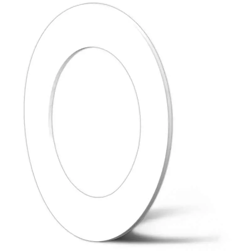 Deutsch: Abbildung zeigt Flachdichtung aus ePTFE English: Figure shows flat gasket made of ePTFE
